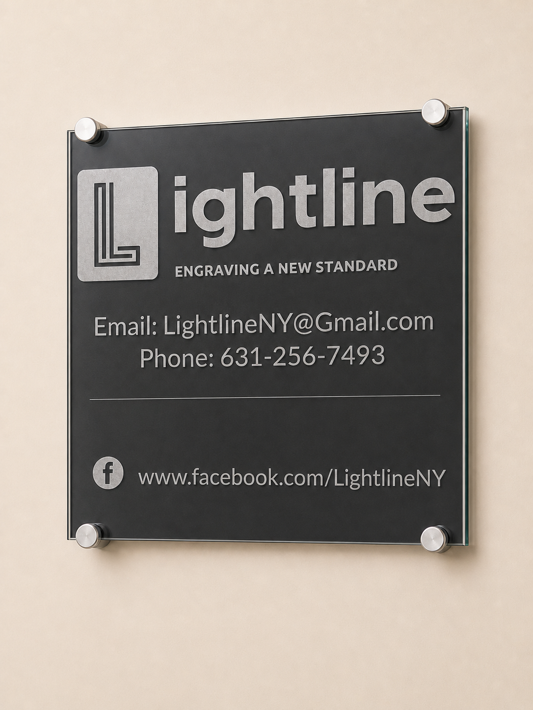 Lightline equipment nameplate data sheet