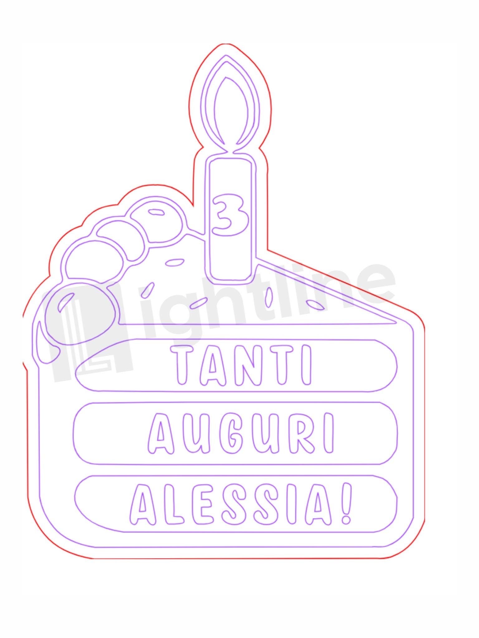 Personalized Wooden Birthday Cake Slice: Paint Your Own Party Favor