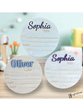 Personalized Wood Baby Name Announcement Sign: Birth Stat Sign