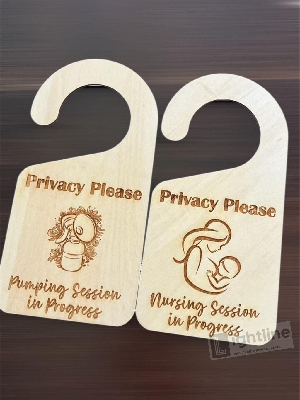 Privacy Please Door Hanger: Nursing & Pumping Session In Progress
