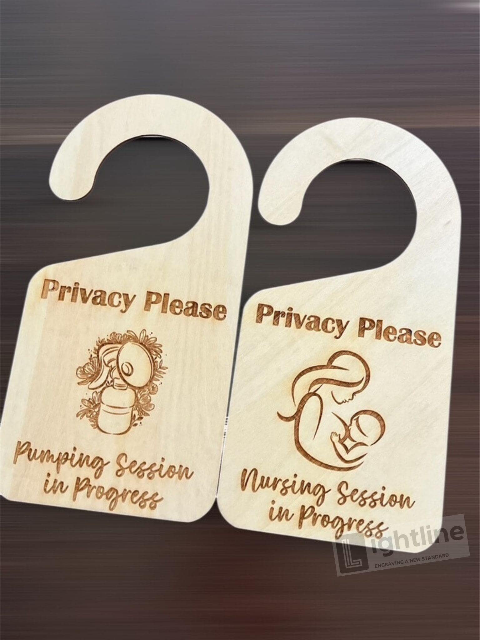 Privacy Please Door Hanger: Nursing & Pumping Session In Progress