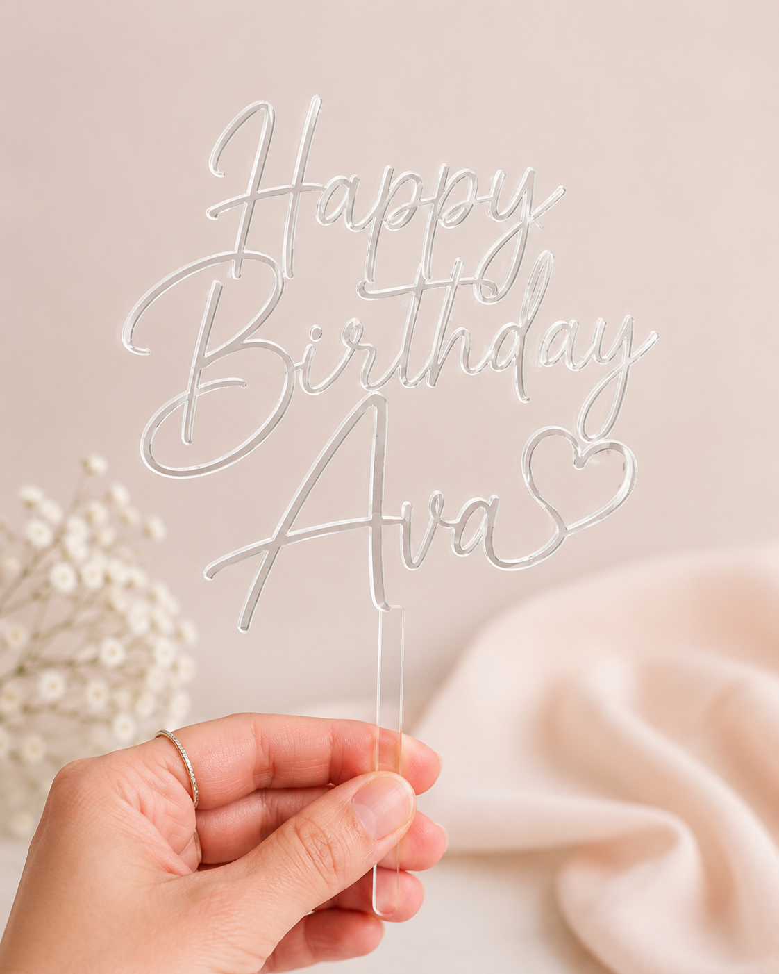 Custom Cake Topper | Design your own Topper