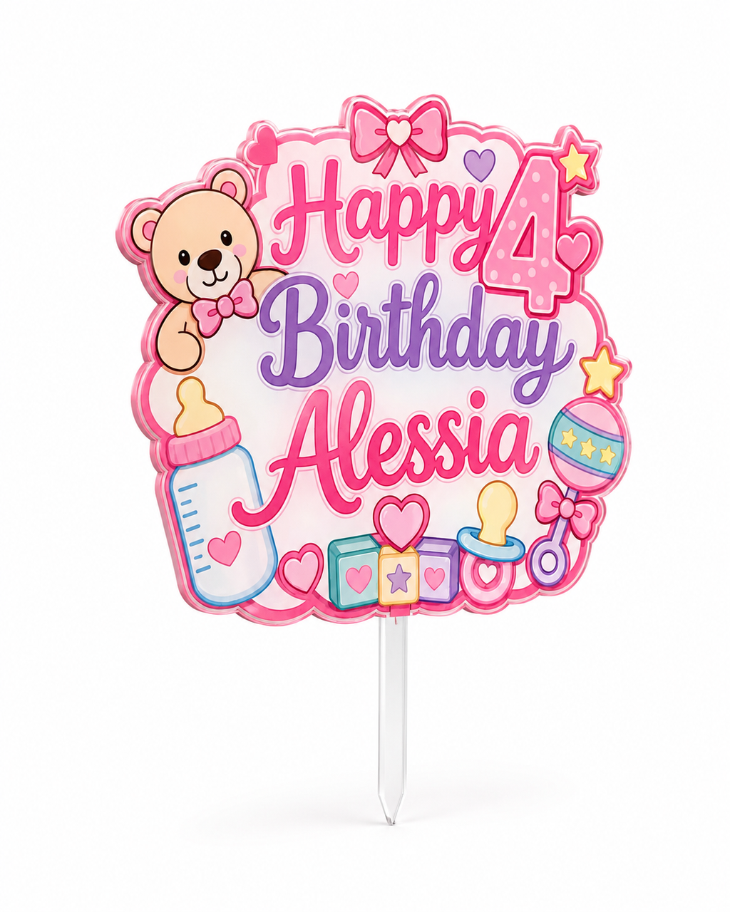 Custom Cake Topper | Design your own Topper