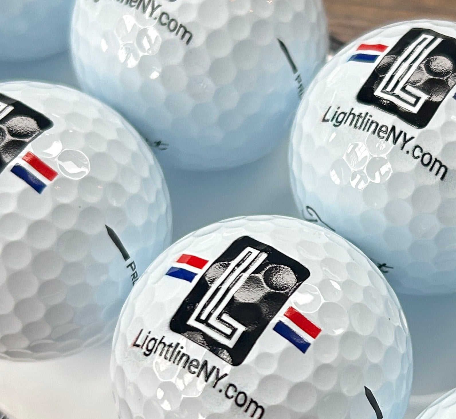 Custom Printed Golf Balls – Personalized Logo, Text or Event Design