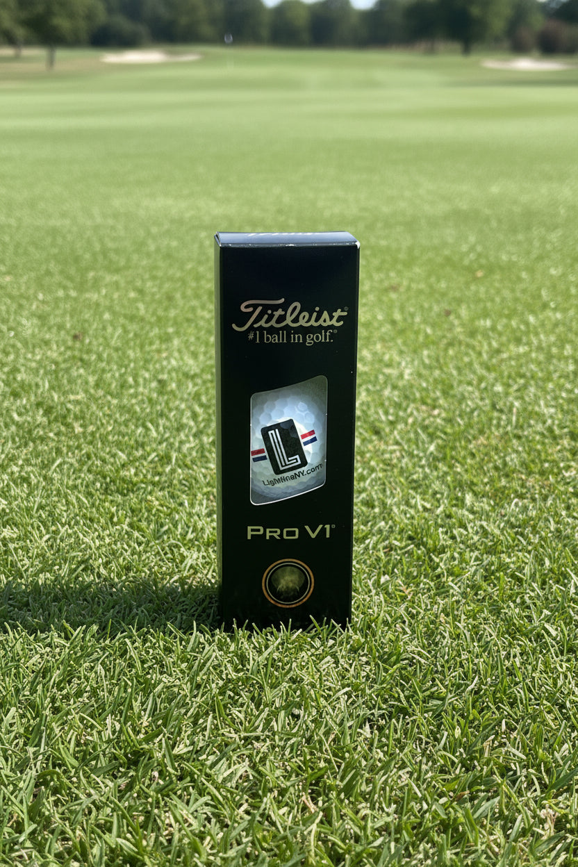 Custom Printed Golf Balls – Personalized Logo, Text or Event Design