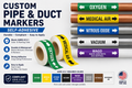 Pipe and Duct Markers
