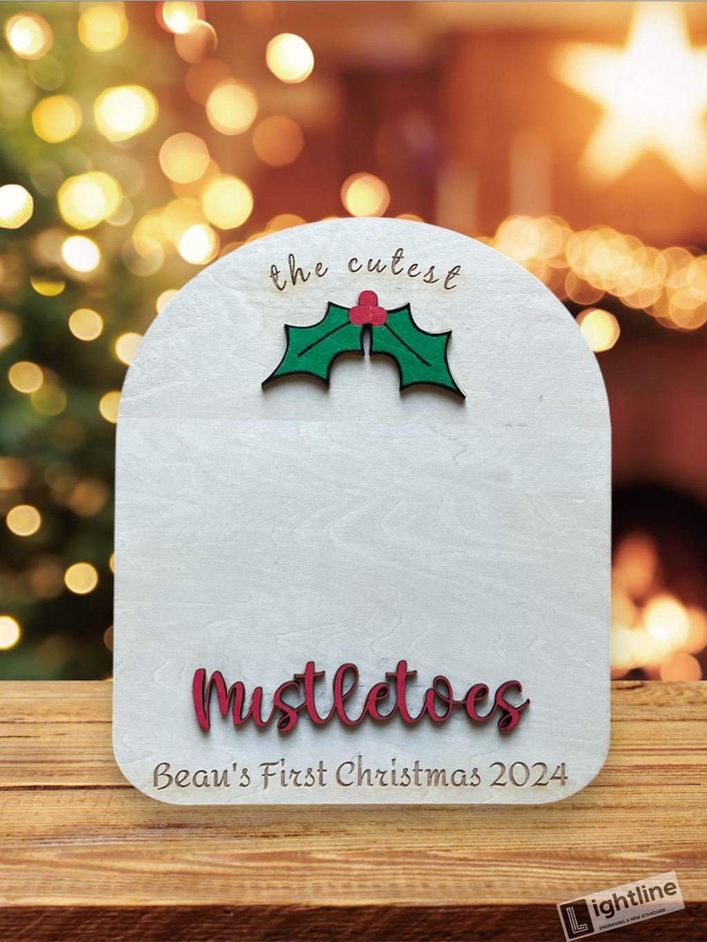 The Cutest Mistletoes Footprint Art 2026 | Baby's First Christmas Keepsake | New Baby Footprints