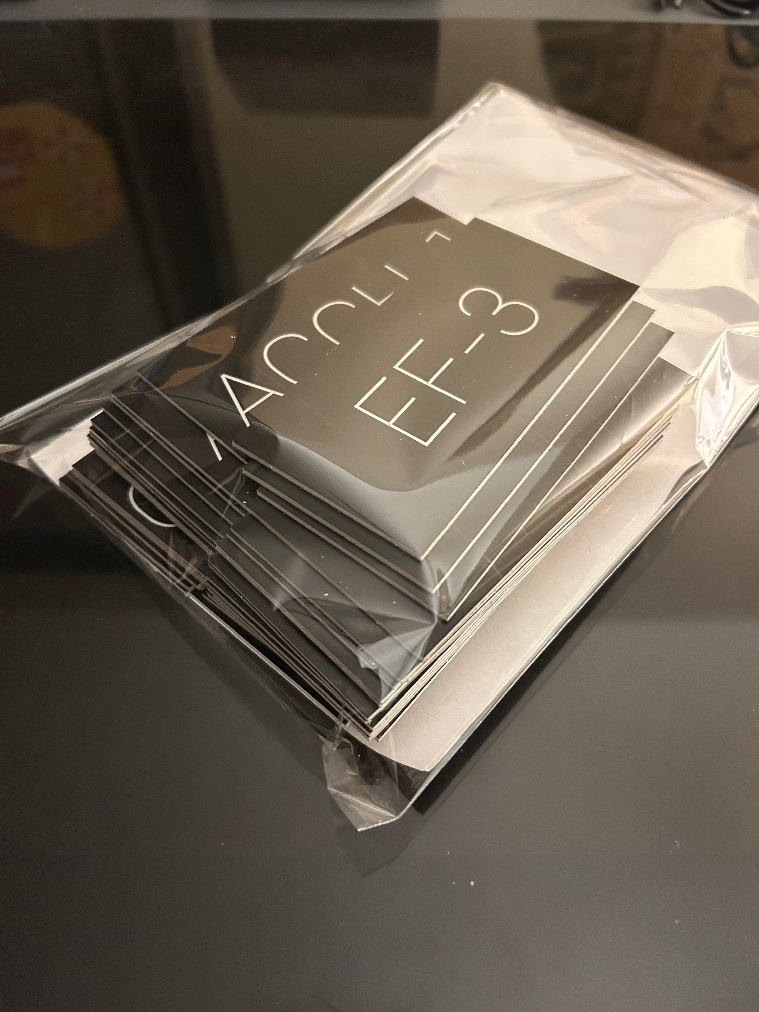 Equipment Nameplate (Phenolic/Acrylic)