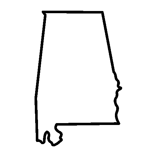 Alabama outline