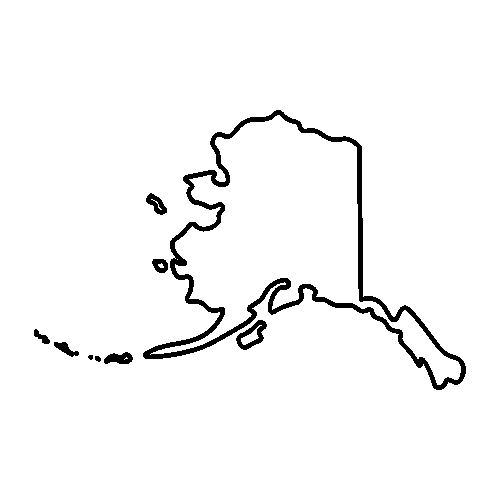 Alaska outline