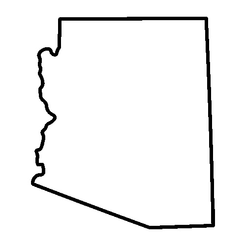 Arizona outline