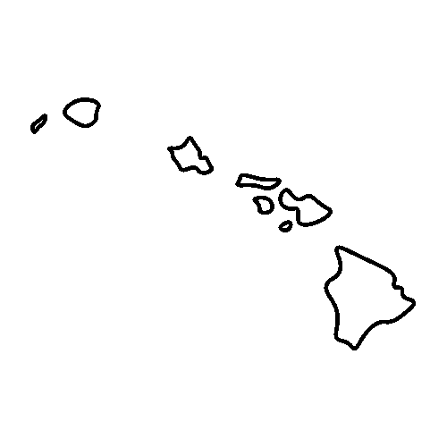 Hawaii outline