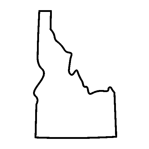 Idaho outline