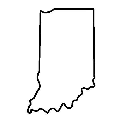 Indiana outline