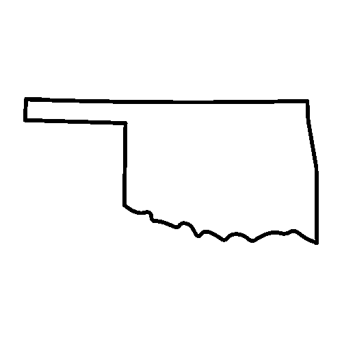 Oklahoma outline