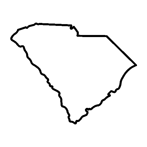 South Carolina outline