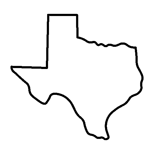 Texas outline